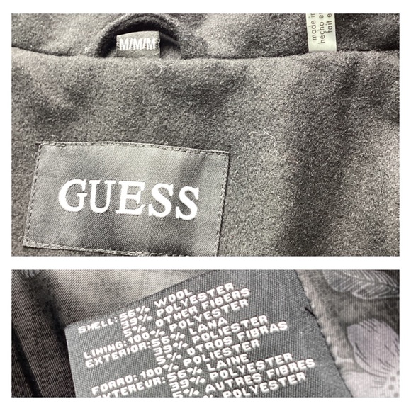 Wool Double Breasted Trench Wrap Coat. H3 - Picture 12 of 16